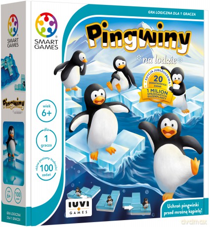 Smart Games Pingwiny na Lodzie (PL) IUVI Games [GRA]