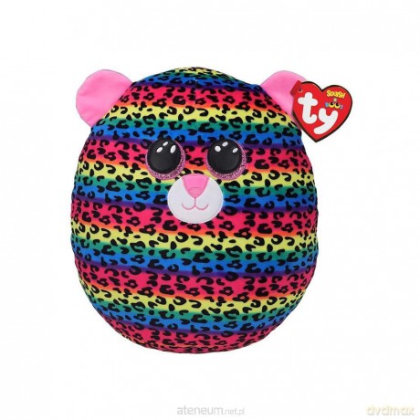 Squish-a-Boos Dotty wielokolorowy leopard 22 cm