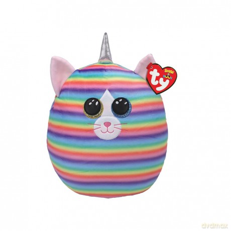 Squish-a-Boos Heather tęczowy kot 22 cm
