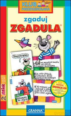 Zgaduj Zgadula Gra Planszowa (twarda) [GRA PLANSZOWA]