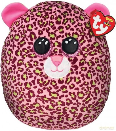 Squish-a-Boos Lainey różowy leopard 22 cm