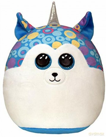 Squish-a-Boos niebieski husky - Helena