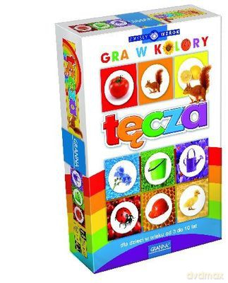 Tęcza Gra W Kolory Gra Planszowa [GRA PLANSZOWA]
