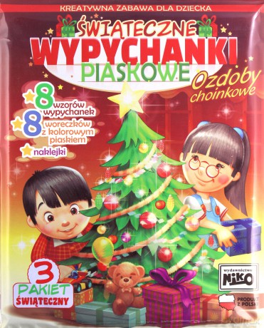 Świąteczne wypychanki piaskowe - pakiet 3