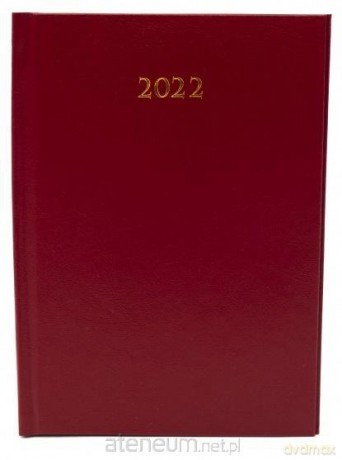Terminarz 2022 dzienny B6 Divas bordo [KALENDARZ]