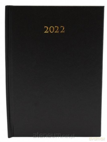 Terminarz 2022 dzienny B6 Divas czarny [KALENDARZ]