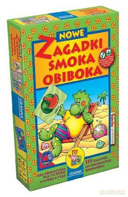 Nowe Zagadki Smoka Obiboka Gra Planszowa [GRA PLANSZOWA]