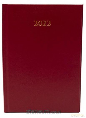 Terminarz 2022 tygodniowy A4 Divas Bordo [KALENDARZ]