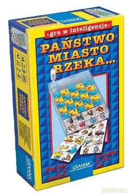 Państwo Miasto Rzeka Gra Planszowa [GRA PLANSZOWA]