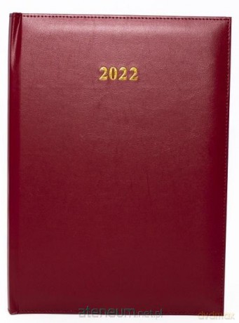 Terminarz 2022 tygodniowy B5 Divas bordo [KALENDARZ]