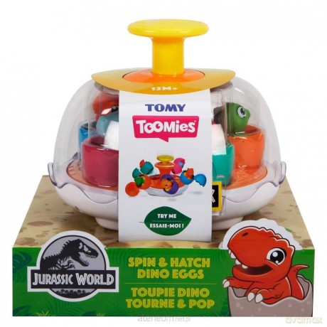 Toomies karuzela z jajkami Jurassic World