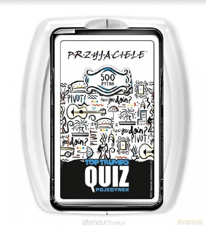 Top Trumps Quiz Przyjaciele [KARTY]