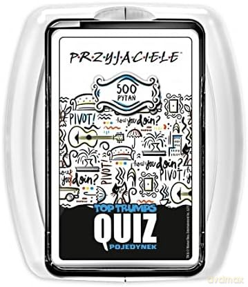 Top Trumps Quiz Przyjaciele [KARTY]