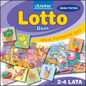 Lotto Dom Gra Planszowa (twarda) [GRA PLANSZOWA]
