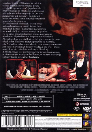 Z piekła rodem (polski lektor) [DVD]