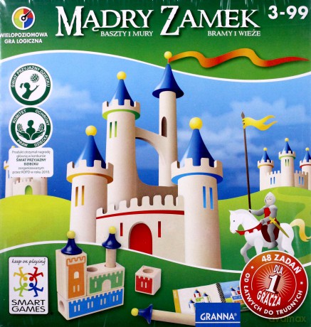 Mądry Zamek Gra Planszowa (twarda) [GRA PLANSZOWA]