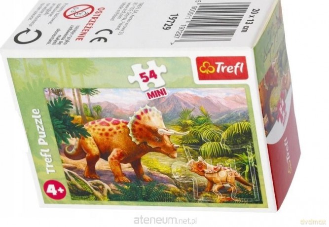TREFL 54 el. mini Niesamowite dinozaury 2 [PUZZLE]
