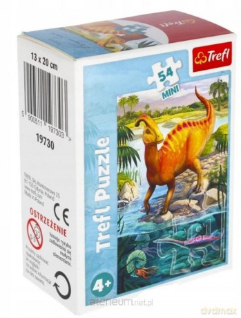 TREFL 54 el. mini Niesamowite dinozaury 3 [PUZZLE]
