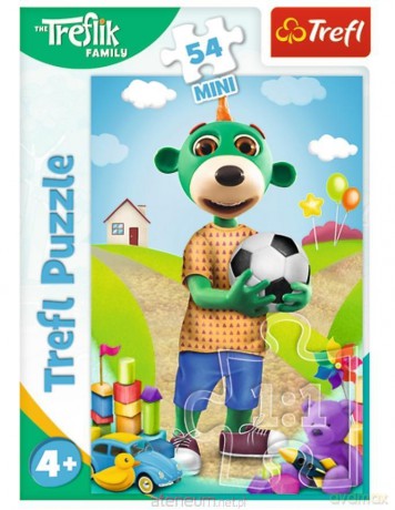 TREFL 54 el. mini Wesoły świat Treflików 2 [PUZZLE]
