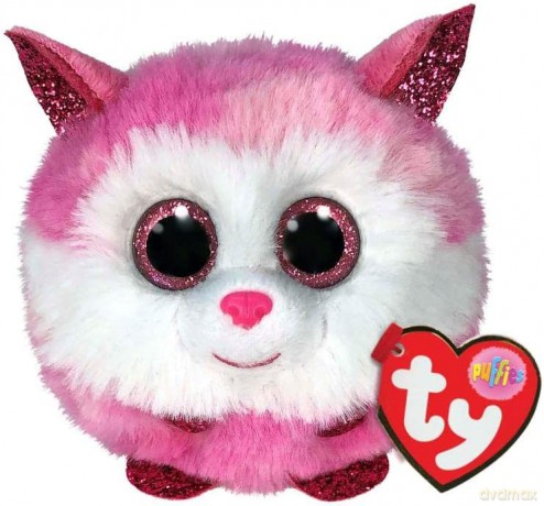 Ty Puffies - różowy Husky Princess