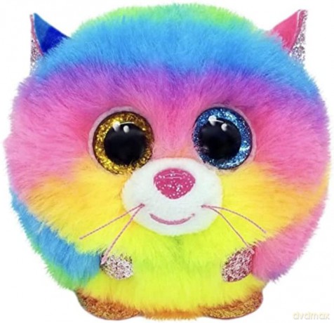 Ty Puffies Gizmo - tęczowy kot