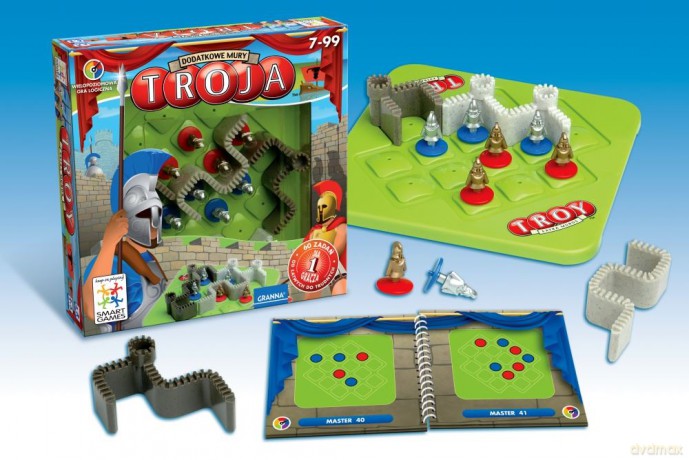 Troja Dodatkowe Mury Gra Planszowa (twarda) [KSIĄŻKA]