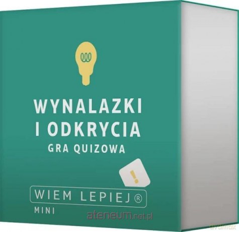 Wiem lepiej: Wynalazki i odkrycia [KARTY]