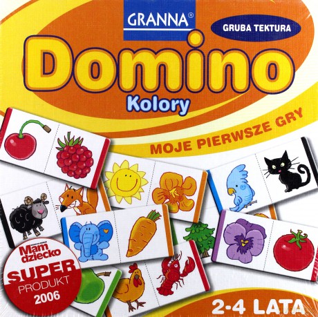 Domino Kolory Gra Planszowa [GRA PLANSZOWA]