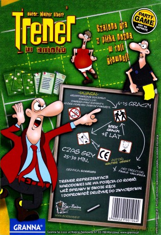 Trener W Amoku Gra Planszowa (twarda) [GRA PLANSZOWA]
