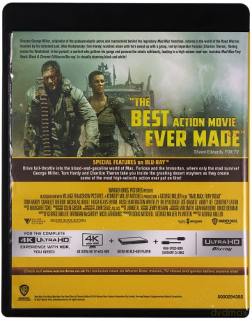 Mad Max Anthology [BOX] [4xBlu-Ray 4K]+[4xBlu-Ray]