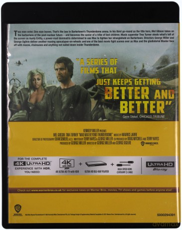 Mad Max Anthology [BOX] [4xBlu-Ray 4K]+[4xBlu-Ray]