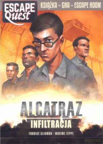 Alcatraz Infiltracja. Escape Quest - Fabrice Glikman [KOMIKS]