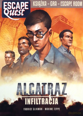 Alcatraz Infiltracja. Escape Quest - Fabrice Glikman [KOMIKS]