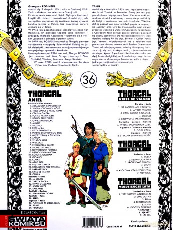 Aniel. Thorgal (Tom 36) - Grzegorz Rosiński, Yann Le Pennetier [KOMIKS]