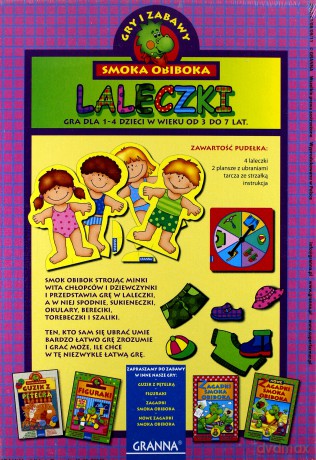Laleczki Smoka Obiboka Gry Planszowe [GRA PLANSZOWA]