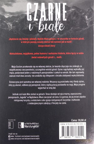 Czarne i białe. Góralka i gangster (Tom 1) - Liliana Więcek [KSIĄŻKA]