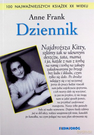 Dziennik - Anne Frank [KSIĄŻKA]