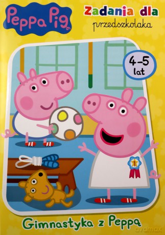 Gimnastyka z Peppą! Zadania dla przedszkolaka. Świnka Peppa [KSIĄŻKA]