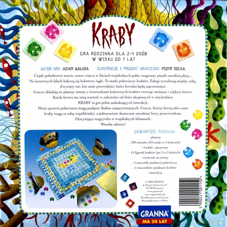 Kraby Gra Planszowa [GRA PLANSZOWA]
