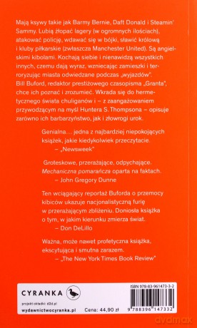 Między kibolami - Bill Buford [KSIĄŻKA]