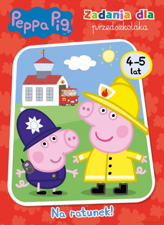 Na ratunek! Zadania dla przedszkolaka. Świnka Peppa [KSIĄŻKA]