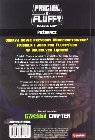 Odległe lądy. Pożeracz. Frigiel i fluffy nieoficjalny przewodnik po świecie minecraft - Nicolas Digard, Frigiel [KSIĄŻKA]