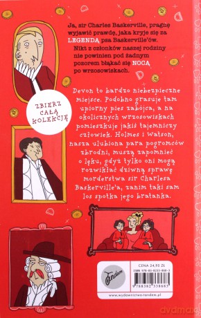 Pies Baskerville'ów. Klasyka dla dzieci. Sherlock Holmes - Arthur Conan Doyle [KSIĄŻKA]