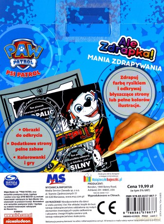Psi Patrol Ale zdrapka! [KSIĄŻKA]