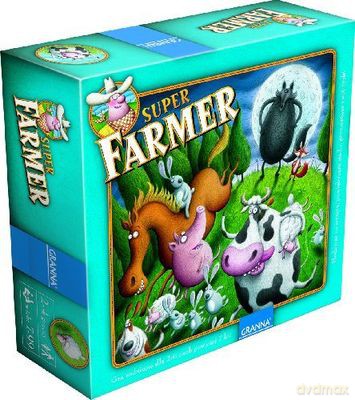 Super Farmer De Lux Gra Planszowa (twarda) [KSIĄŻKA]