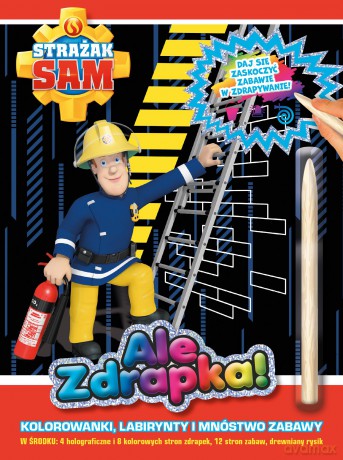 Strażak Sam. Ale zdrapka! [KSIĄŻKA]