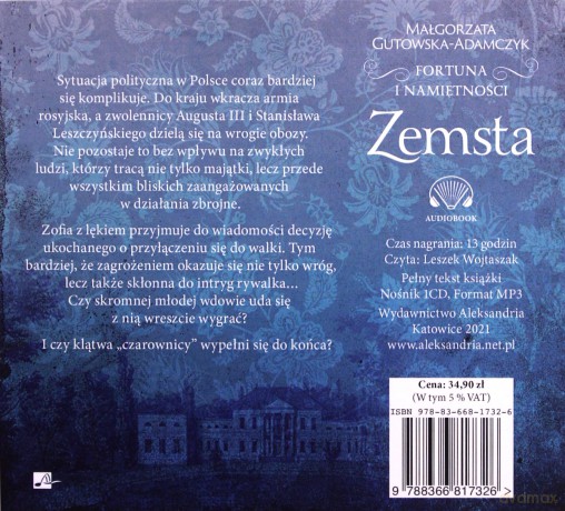 Zemsta. Fortuna i namiętności (Tom 2) - Małgorzata Gutowska-Adamczyk [AUDIOBOOK]