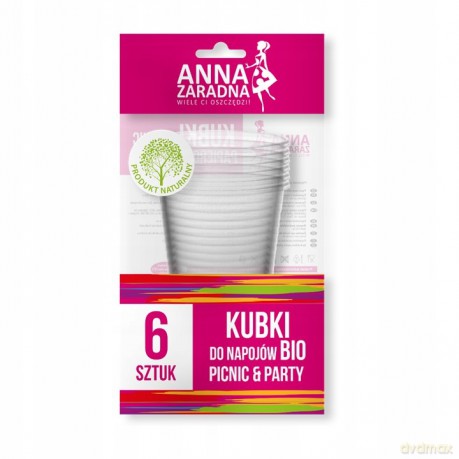 ANNA ZARADNA Kubki do napojów BIO A`6