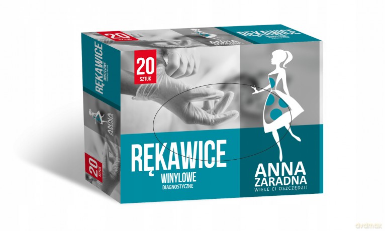 ANNA ZARADNA Rekawice Winylowe A`20