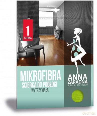 ANNA ZARADNA Ścierka Mikrofibra Podłoga